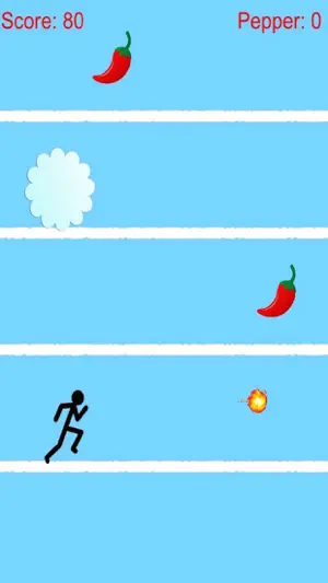 Amazing Winter Sport - Eat Spicy Red Pepper And Shoot Fire Ball Free截图2