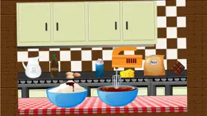 布朗尼制造商 - 甜品厨师的厨师和厨房烹饪食谱游戏截图3