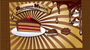 布朗尼制造商 - 甜品厨师的厨师和厨房烹饪食谱游戏截图1