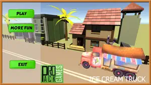 Icecream Delivery Truck Driving : Traffic Racer X截图1