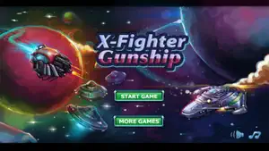 未来战争：X战机 － 星际太空战争射击模拟游戏截图1