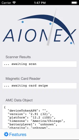 Aionex Mobile Client截图1