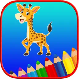 动物着色书 - 孩子的免费绘画页