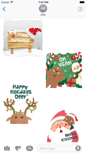 Animated Merry Christmas Gifs截图1