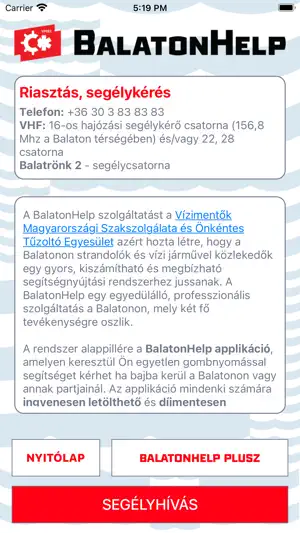 BalatonHelp VMSZ截图1