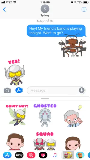Ant-Man and The Wasp Stickers截图1