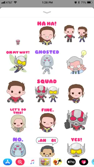 Ant-Man and The Wasp Stickers截图4