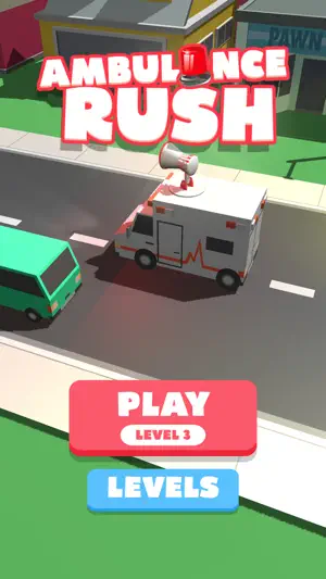 Ambulance Rush 3D!截图1