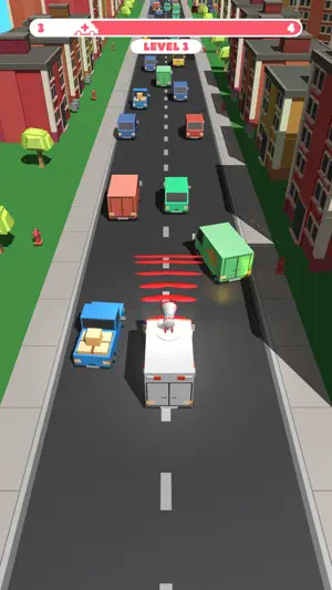 Ambulance Rush 3D!截图4