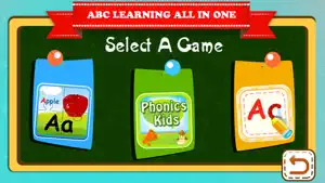 ABC英语视屏教学 - 适合早教和幼儿园小宝宝学生新游戏截图2