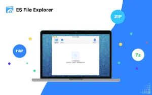 ES文件浏览器-ZIP RAR 7Z压缩和解压缩截图1