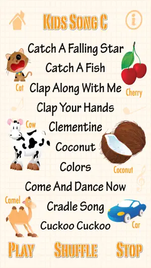英文儿歌 C - 婴儿学习英语单词和儿童英文歌曲截图2