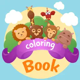 儿童着色书免费应用页面