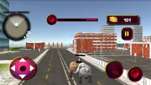 野生灰熊城市攻击智尊3D。截图2
