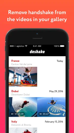 Deshake - 自动视频稳定，消除视频抖动截图1